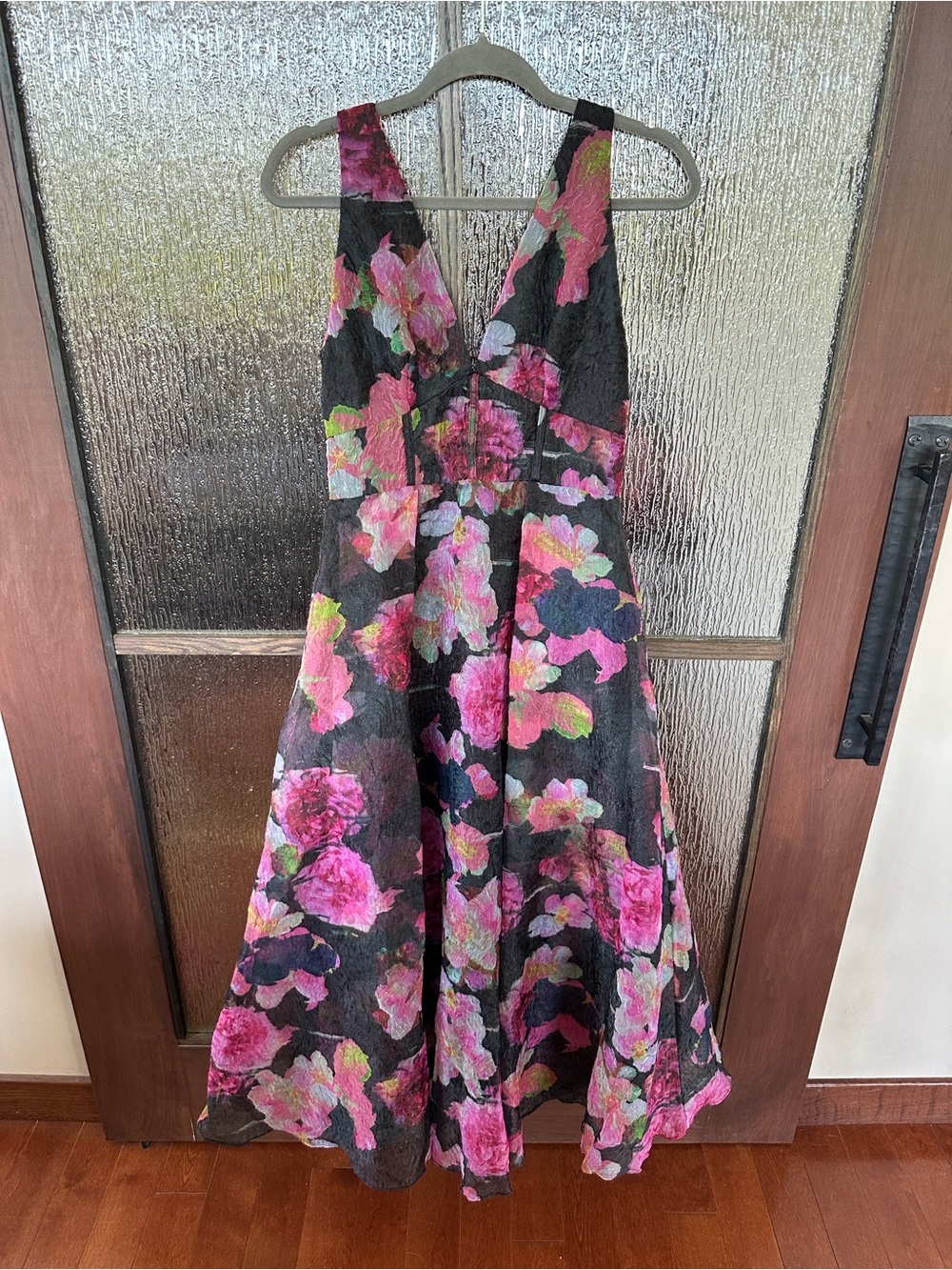 ML Monique Lhuillier Giselle Midi Dress size 4. - Picture 7 of 16